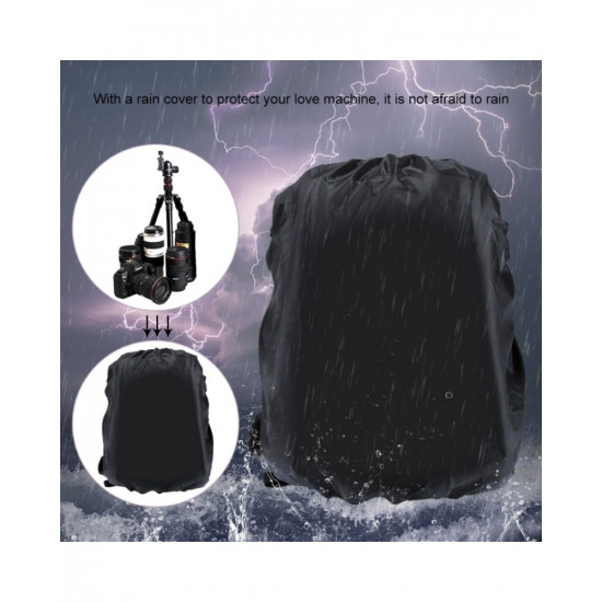 PULUZ Outdoor Portable Waterproof Scratch proof Dual Shoulders Backpack